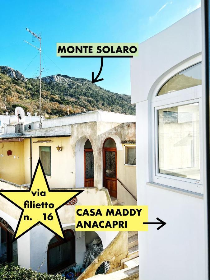 阿纳卡普里Casa Maddy Anacapri公寓 外观 照片